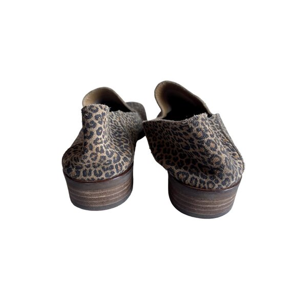 Lucky Brand Cahill Leopard Print Flats Size 8 Leather Cheetah Animal Print - Picture 5 of 6